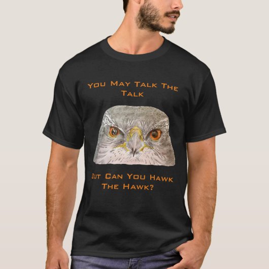 Die Augen eines Raubtiers - Goshawk T-Shirt (Vorderseite)