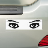 Die Augen haben es Autoaufkleber (Auf Auto)