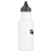 Die Augen haben es Edelstahlflasche (Links)