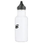 Die Augen haben es Edelstahlflasche (Rechts)