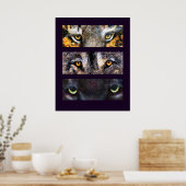 Die Augen haben es, Poster (Küche)