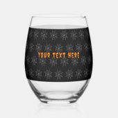 Die Augen haben es Weinglas Ohne Stiel (Rückseite)