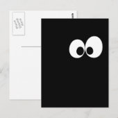 Die Augen im Dunkeln Postkarte (Vorne/Hinten)