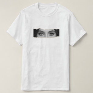 Die Augen lügen nie Custom Name und Augen T-Shirt