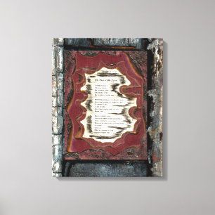 Die Augen meines Vaters Leinwanddruck