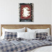 Die Augen meines Vaters Leinwanddruck (Insitu (Schlafzimmer))