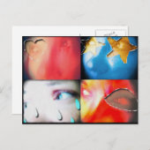 Die Augen sagen allen Postkarten (Vorne/Hinten)