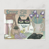 Die Augen sehen zu Postkarte (Vorderseite)