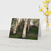 Die Augen von Aspen sind auf uns Karte (Gelbe Blume)