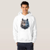 Die Augenhöhle des Wolfs Hoodie (Vorne ganz)