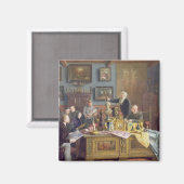Die Auktion, 1910 Magnet (Vorderseite/Rückseite)