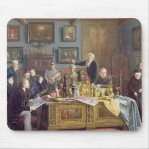 Die Auktion, 1910 Mousepad