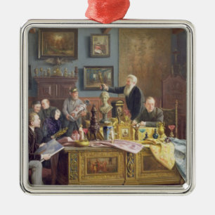 Die Auktion, 1910 Ornament Aus Metall