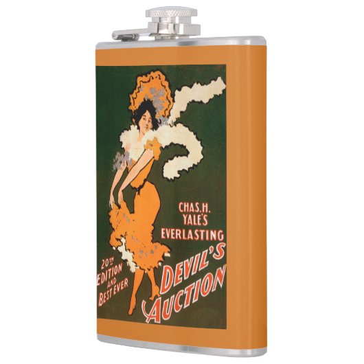 Die Auktions-Frau des Teufels im Kostüm-Theater Flachmann (Links)