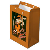 Die Auktions-Frau des Teufels im Kostüm-Theater Mittlere Geschenktüte (Rückseite Schrägansicht)