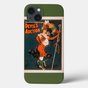 Die Auktions-Frau des Teufels in Kostüm-Theater 2 iPhone 13 Hülle