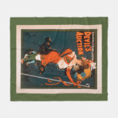 Die Auktions-Frau des Teufels in Kostüm-Theater 2 Fleecedecke (Vorderseite (Horizontal))