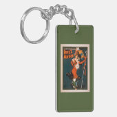 Die Auktions-Frau des Teufels in Kostüm-Theater 2 Schlüsselanhänger (Vorderseite links)
