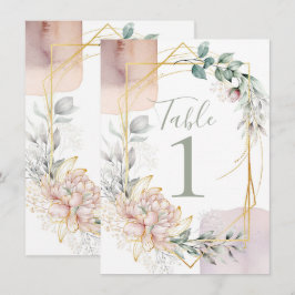 Die Aureate Rahmen Blumen Hochzeit Einladung