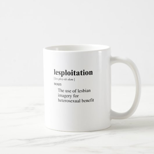 DIE AUSBEUTUNG KAFFEETASSE (Rechts)
