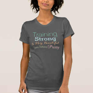 "Die Ausbildung, die stark ist, ist schöner…" T-Shirt