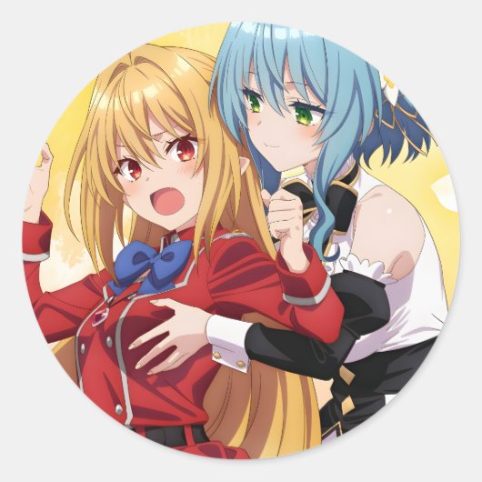 Die Ausbrüche einer Vampirprinzessin | Runder Aufkleber (Vorderseite)