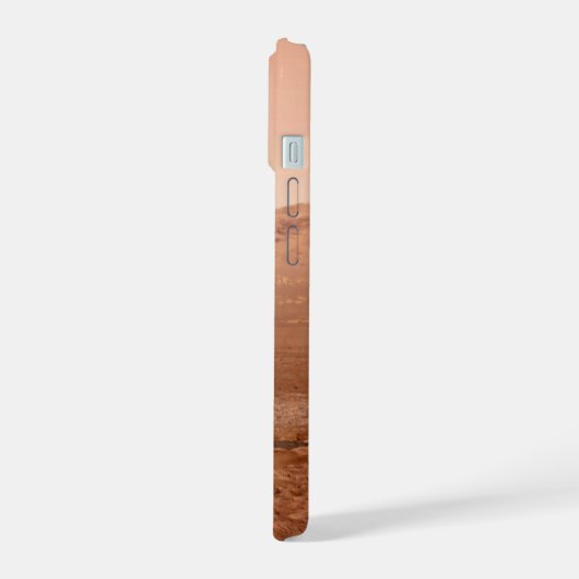 Die Ausdauer lief sicher auf den Mars. iPhone 15 Hülle (Linke Seite)