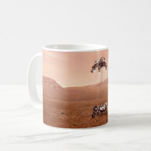 Die Ausdauer lief sicher auf den Mars. Kaffeetasse