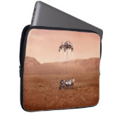 Die Ausdauer lief sicher auf den Mars. Laptopschutzhülle (Vorne Rechts)
