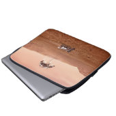 Die Ausdauer lief sicher auf den Mars. Laptopschutzhülle (Vorne Knopf)