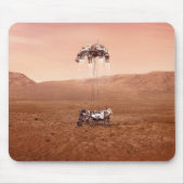 Die Ausdauer lief sicher auf den Mars. Mousepad (Vorne)