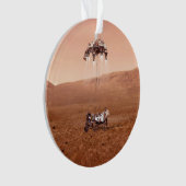Die Ausdauer lief sicher auf den Mars. Ornament (Vorderseite)