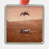 Die Ausdauer lief sicher auf den Mars. Ornament Aus Metall (Vorne)