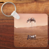 Die Ausdauer lief sicher auf den Mars. Schlüsselanhänger (Vorderseite)