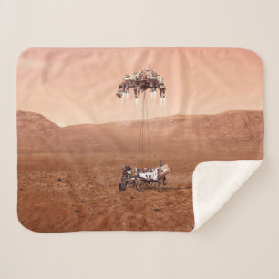 Die Ausdauer lief sicher auf den Mars. Sherpadecke