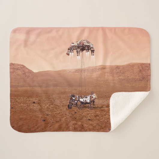 Die Ausdauer lief sicher auf den Mars. Sherpadecke (Vorderseite (Horizontal))