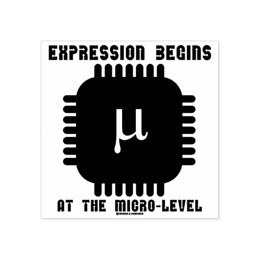 Die Ausdrücke beginnen am Mikrolevel-Halbleiter Gummistempel (Prägung)