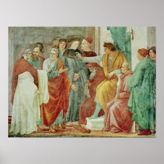 Die Auseinandersetzung mit Simon Mago Poster (Vorne)