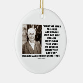 Die Ausfälle des Lebens stellten nicht wie naher Keramik Ornament (Rechts)