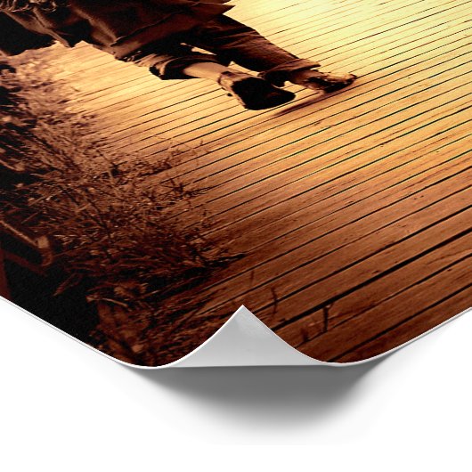 Die Ausflugspresse Poster (Ecke)