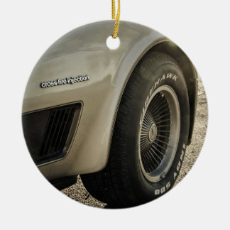 Die Ausgaben-Rad 1982 Chevrolet Corvette Keramik Ornament