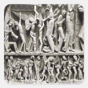 Die ausgesuchten quadratischer aufkleber