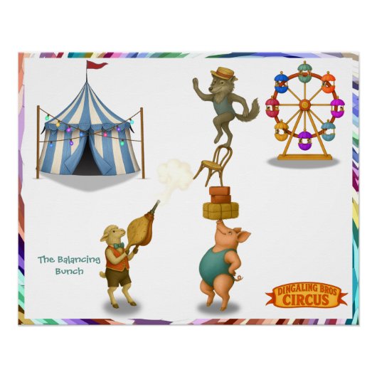 Die ausgewogene Schar Poster (Vorderseite)