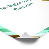 Die ausgewogene Schar Poster (Ecke)