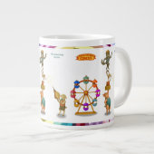 Die ausgewogene Truppe Jumbo-Tasse (Vorderseite Rechts)