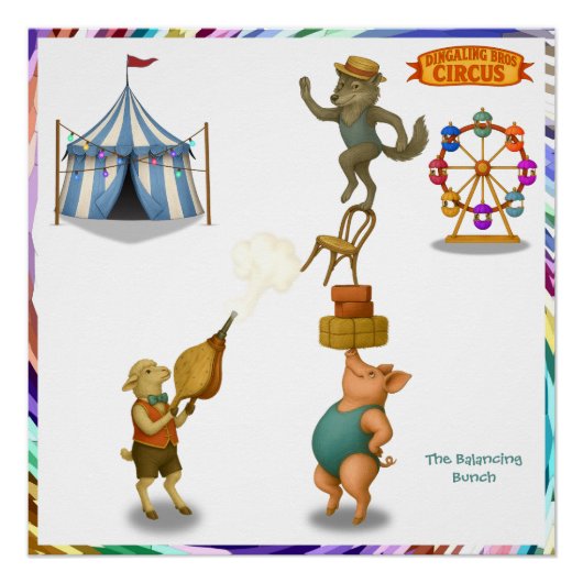 Die ausgewogene Truppe Poster (Vorderseite)