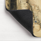Die Aushöhlung des großen Tempels von Ramesses II, Mousepad (Ecke)