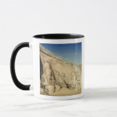 Die Aushöhlung des großen Tempels von Ramesses II, Tasse (Links)