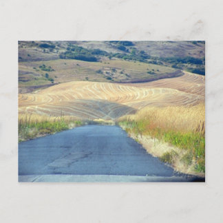 Die Ausläufer von Steptoe Butte Postkarte