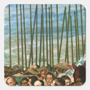 Die Auslieferung von Breda, Sonderkommando der Quadratischer Aufkleber